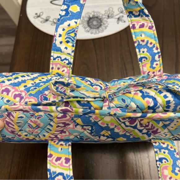 EUC Vera Bradley Hanging Organizer Cosmetic Case in Capri Blue - Picture 12 of 12